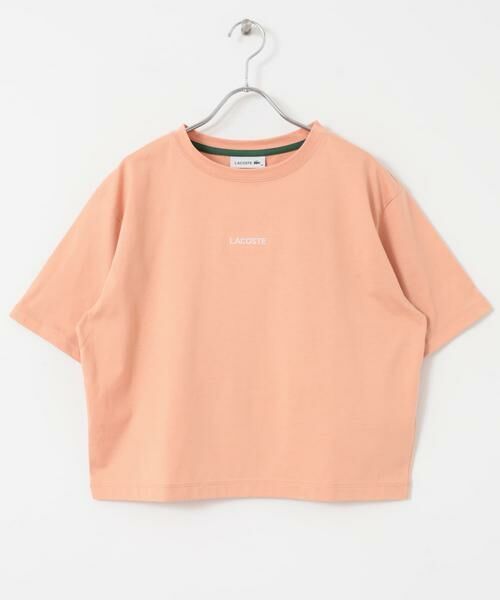 URBAN RESEARCH DOORS/アーバンリサーチ ドアーズ LACOSTE コンパクトTシャツ ピンク 36 URBAN RESEARCH DOORS/アーバンリサーチ ドアーズ LACOSTE コンパクトTシャツ ピンク 36