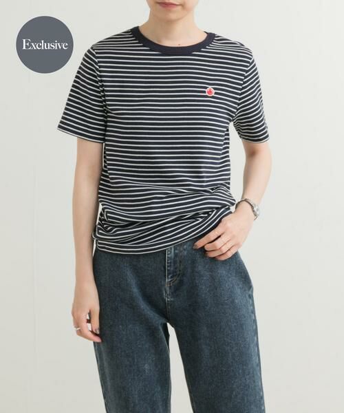 URBAN RESEARCH DOORS/アーバンリサーチ ドアーズ 『別注』PETIT BATEAU×DOORS embroideryt-shirts ホワイト系その他 M