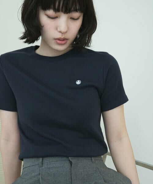 URBAN RESEARCH DOORS / アーバンリサーチ ドアーズ Tシャツ | 『別注』PETIT BATEAU×DOORS　embroideryt-shirts | 詳細2