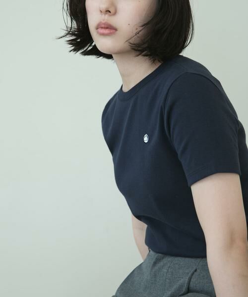 URBAN RESEARCH DOORS / アーバンリサーチ ドアーズ Tシャツ | 『別注』PETIT BATEAU×DOORS　embroideryt-shirts | 詳細3