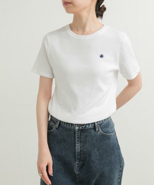 URBAN RESEARCH DOORS / アーバンリサーチ ドアーズ Tシャツ | 『別注』PETIT BATEAU×DOORS　embroideryt-shirts | 詳細17