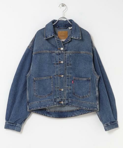 URBAN RESEARCH DOORS / アーバンリサーチ ドアーズ Gジャン・デニムジャケット | Levi’s　BALLOON SLEEVE TRCKER | 詳細1