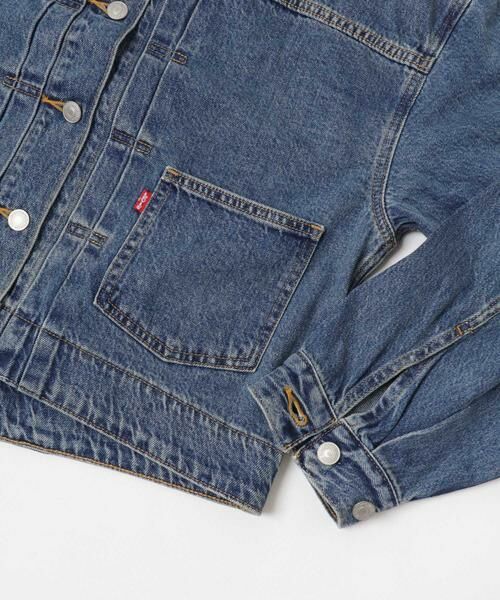 URBAN RESEARCH DOORS / アーバンリサーチ ドアーズ Gジャン・デニムジャケット | Levi’s　BALLOON SLEEVE TRCKER | 詳細2