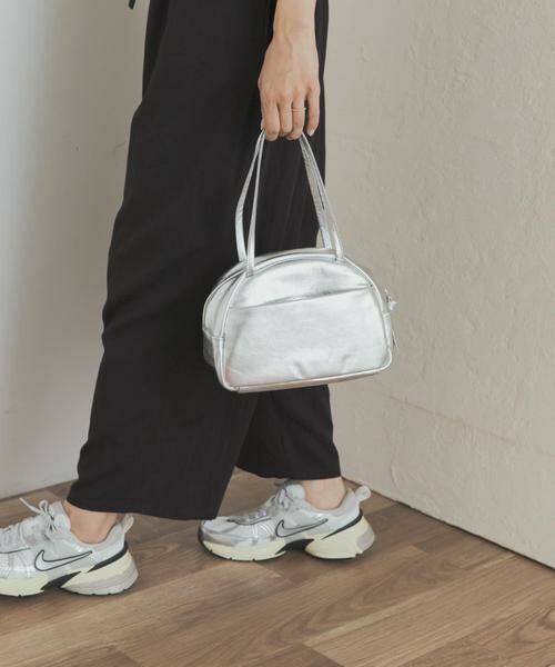 URBAN RESEARCH DOORS / アーバンリサーチ ドアーズ ボストンバッグ | Folna　ホイルレザーボストンバッグ | 詳細1