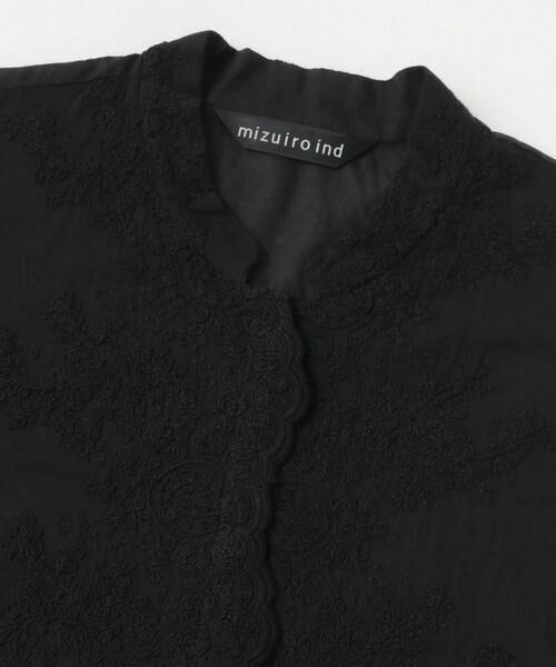 URBAN RESEARCH DOORS / アーバンリサーチ ドアーズ シャツ・ブラウス | mizuiro ind　lacestandcollar wideshirts | 詳細11