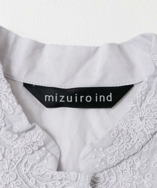 URBAN RESEARCH DOORS / アーバンリサーチ ドアーズ シャツ・ブラウス | mizuiro ind　lacestandcollar wideshirts | 詳細20