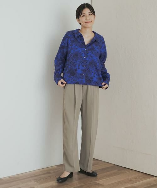 URBAN RESEARCH DOORS / アーバンリサーチ ドアーズ シャツ・ブラウス | mizuiro ind　print basic shirts | 詳細4