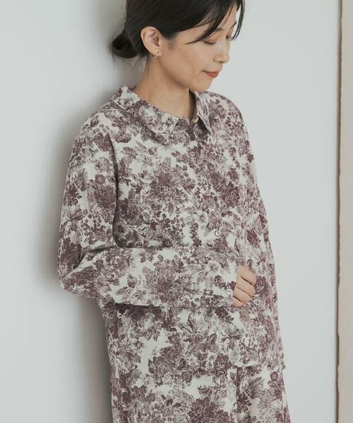 URBAN RESEARCH DOORS / アーバンリサーチ ドアーズ シャツ・ブラウス | mizuiro ind　print basic shirts | 詳細11