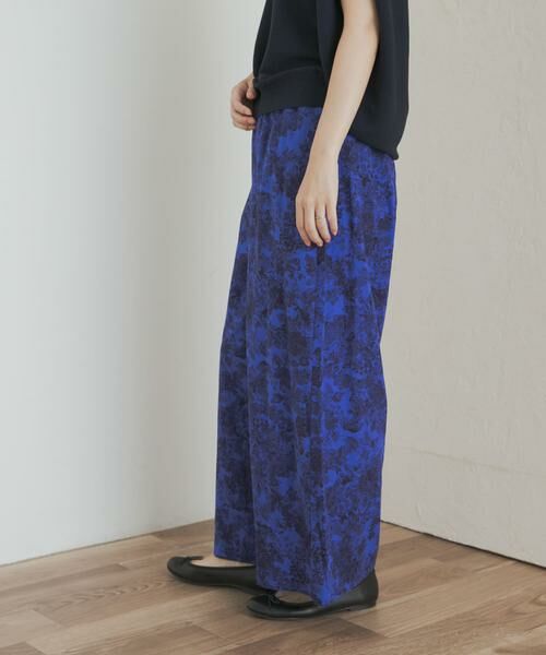 URBAN RESEARCH DOORS / アーバンリサーチ ドアーズ その他パンツ | mizuiro ind　print easy pants | 詳細1