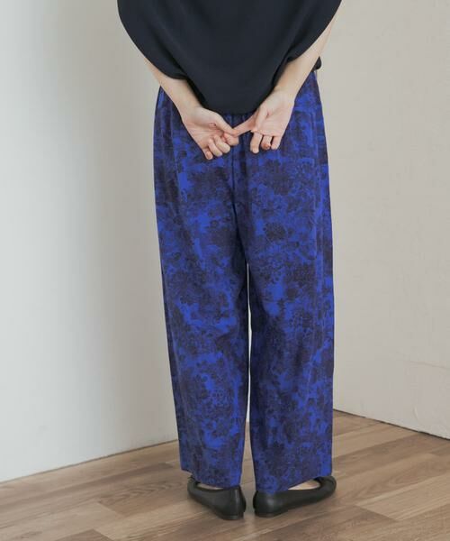 URBAN RESEARCH DOORS / アーバンリサーチ ドアーズ その他パンツ | mizuiro ind　print easy pants | 詳細2