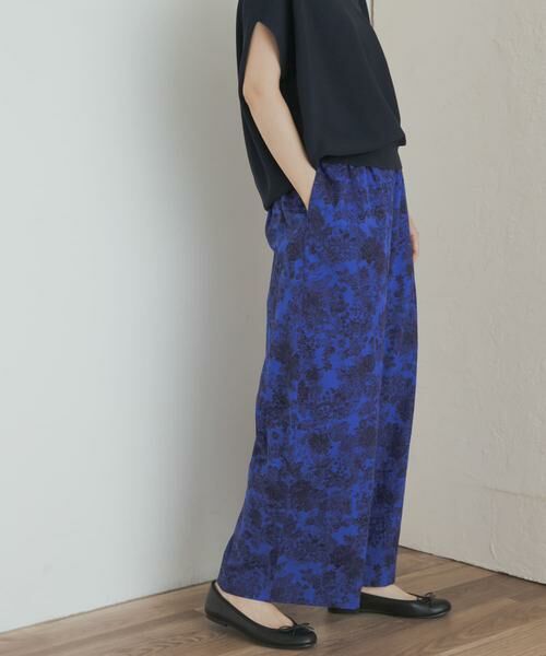 URBAN RESEARCH DOORS / アーバンリサーチ ドアーズ その他パンツ | mizuiro ind　print easy pants | 詳細3