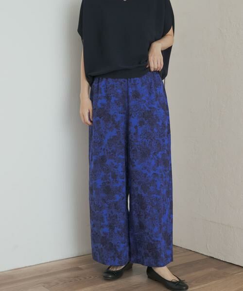 URBAN RESEARCH DOORS / アーバンリサーチ ドアーズ その他パンツ | mizuiro ind　print easy pants | 詳細5