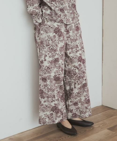 URBAN RESEARCH DOORS / アーバンリサーチ ドアーズ その他パンツ | mizuiro ind　print easy pants | 詳細13