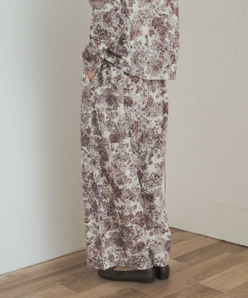 URBAN RESEARCH DOORS / アーバンリサーチ ドアーズ その他パンツ | mizuiro ind　print easy pants | 詳細14