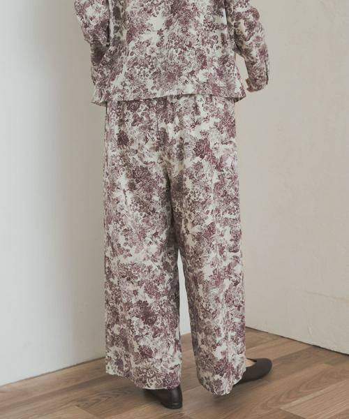 URBAN RESEARCH DOORS / アーバンリサーチ ドアーズ その他パンツ | mizuiro ind　print easy pants | 詳細15