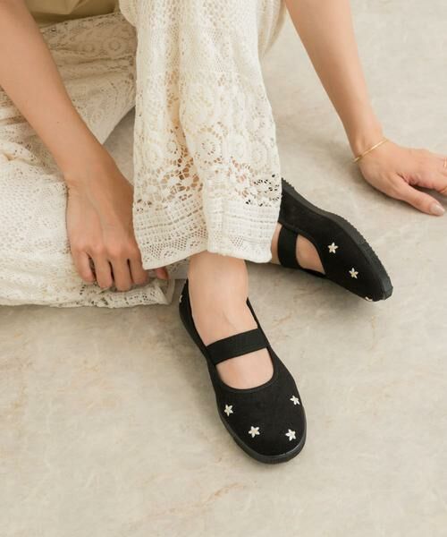 URBAN RESEARCH DOORS / アーバンリサーチ ドアーズ スニーカー | 『別注』MOONSTAR×DOORS　刺繍BAND BALLET | 詳細1