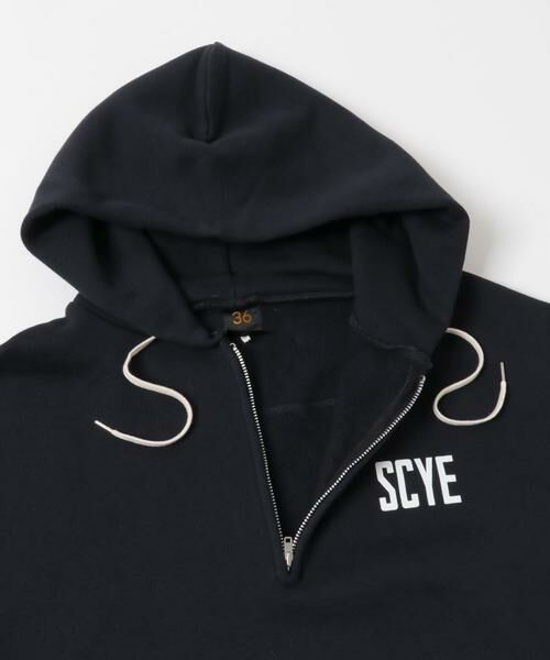 URBAN RESEARCH DOORS / アーバンリサーチ ドアーズ パーカー | Scye　Fleece Back Jersey Hoodie | 詳細2
