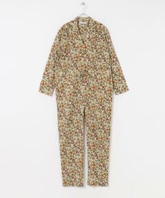 URBAN RESEARCH DOORS / アーバンリサーチ ドアーズ サロペット・オールインワン | ARCHI　BLOCK PRINT ALL IN ONE