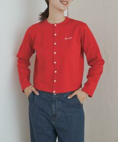 URBAN RESEARCH DOORS / アーバンリサーチ ドアーズ カーディガン・ボレロ | GYMPHLEX　SHORT CREW NECK CARDIGAN