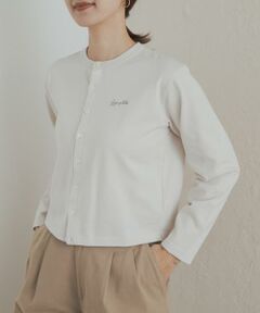 URBAN RESEARCH DOORS / アーバンリサーチ ドアーズ カーディガン・ボレロ | GYMPHLEX　SHORT CREW NECK CARDIGAN