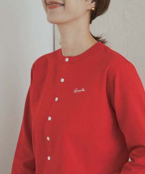 URBAN RESEARCH DOORS / アーバンリサーチ ドアーズ カーディガン・ボレロ | GYMPHLEX　SHORT CREW NECK CARDIGAN | 詳細2