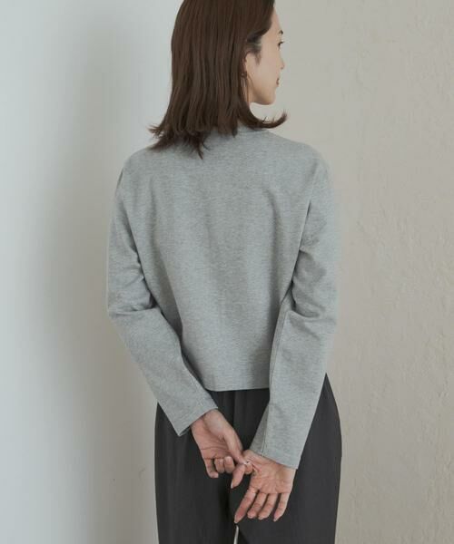 URBAN RESEARCH DOORS / アーバンリサーチ ドアーズ カーディガン・ボレロ | GYMPHLEX　SHORT CREW NECK CARDIGAN | 詳細17