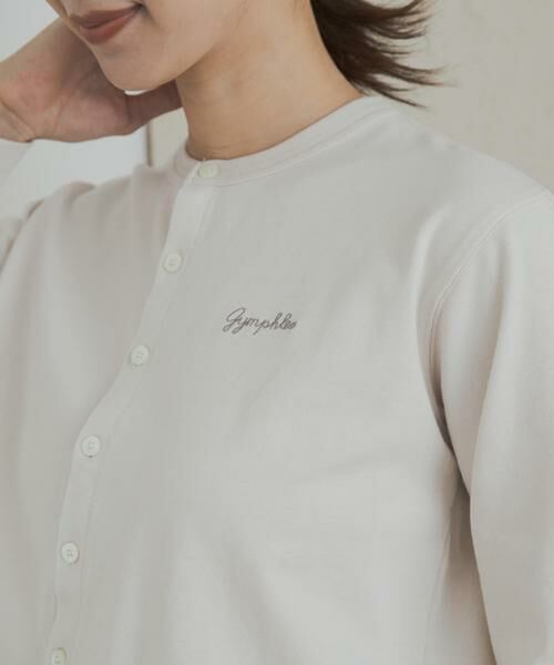 URBAN RESEARCH DOORS / アーバンリサーチ ドアーズ カーディガン・ボレロ | GYMPHLEX　SHORT CREW NECK CARDIGAN | 詳細20