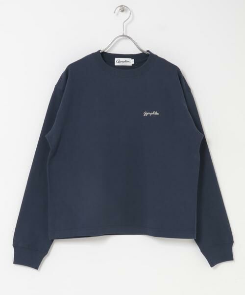 URBAN RESEARCH DOORS/アーバンリサーチ ドアーズ GYMPHLEX CREW NECK PULLOVER ネイビー 12 URBAN RESEARCH DOORS/アーバンリサーチ ドアーズ GYMPHLEX CREW NECK PULLOVER ネイビー 12