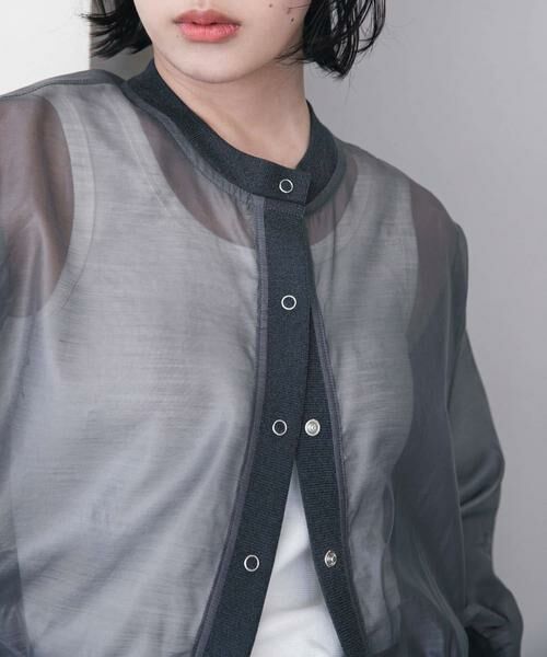 URBAN RESEARCH DOORS / アーバンリサーチ ドアーズ ブルゾン | 『別注』Audrey and John Wad×DOORS　シアーブルゾン | 詳細7