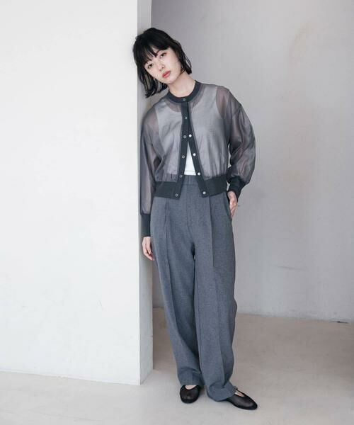 URBAN RESEARCH DOORS / アーバンリサーチ ドアーズ ブルゾン | 『別注』Audrey and John Wad×DOORS　シアーブルゾン | 詳細9