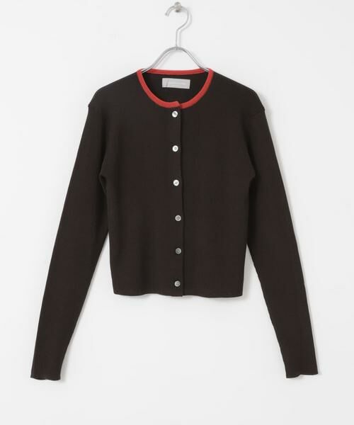 URBAN RESEARCH DOORS / アーバンリサーチ ドアーズ カーディガン・ボレロ | 『別注』Audrey and John Wad×DOORS　バイカラーカーディガン | 詳細8