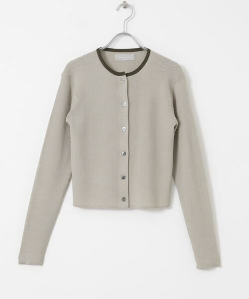 URBAN RESEARCH DOORS / アーバンリサーチ ドアーズ カーディガン・ボレロ | 『別注』Audrey and John Wad×DOORS　バイカラーカーディガン | 詳細18