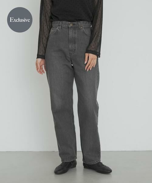 URBAN RESEARCH DOORS/アーバンリサーチ ドアーズ 『別注』Lee101×DOORS STRAIGHT PANTS ブラック系その他 L