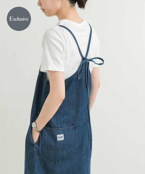 URBAN RESEARCH DOORS/アーバンリサーチ ドアーズ 『別注』Lee×DOORS キャミワンピース ライトブルー one URBAN RESEARCH DOORS/アーバンリサーチ ドアーズ 『別注』Lee×DOORS キャミワンピース ライトブルー one