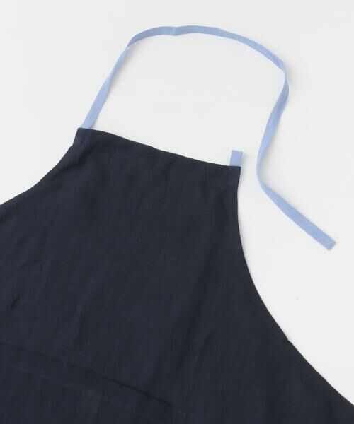 URBAN RESEARCH DOORS / アーバンリサーチ ドアーズ キッチンツール | 『WEB限定』miiThaaii　リネン アリシャエプロン ネイビー | 詳細8