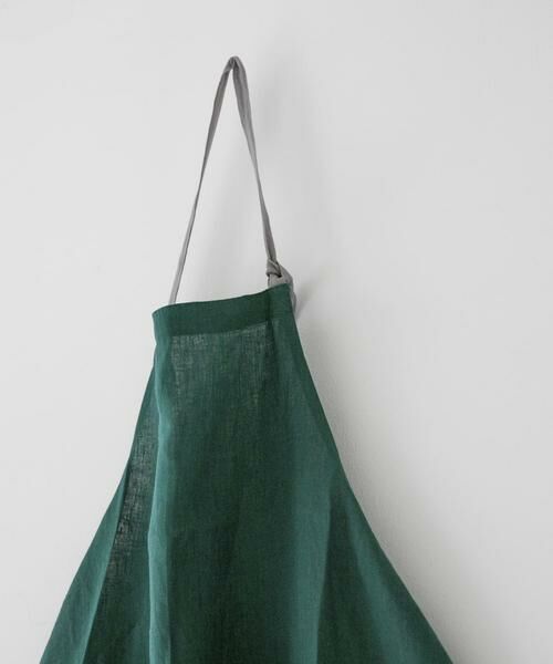 URBAN RESEARCH DOORS / アーバンリサーチ ドアーズ キッチンツール | 『WEB限定』miiThaaii　リネン アリシャエプロン グリーン | 詳細1