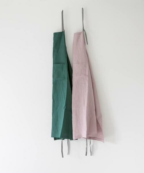 URBAN RESEARCH DOORS / アーバンリサーチ ドアーズ キッチンツール | 『WEB限定』miiThaaii　リネン アリシャエプロン グリーン | 詳細10