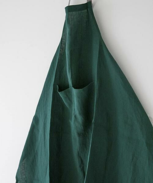 URBAN RESEARCH DOORS / アーバンリサーチ ドアーズ キッチンツール | 『WEB限定』miiThaaii　リネン アリシャエプロン グリーン | 詳細2