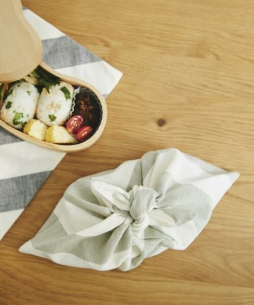 URBAN RESEARCH DOORS/アーバンリサーチ ドアーズ F/style 亀田縞の弁当包み グリーン系その他 -