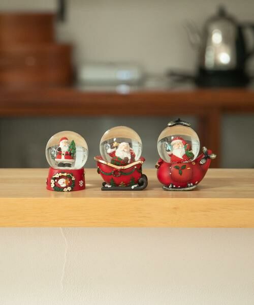 URBAN RESEARCH DOORS / アーバンリサーチ ドアーズ インテリア・インテリア雑貨 | 『WEB/一部店舗限定』Marks　スノードーム S (ヘリ・サンタ) | 詳細4