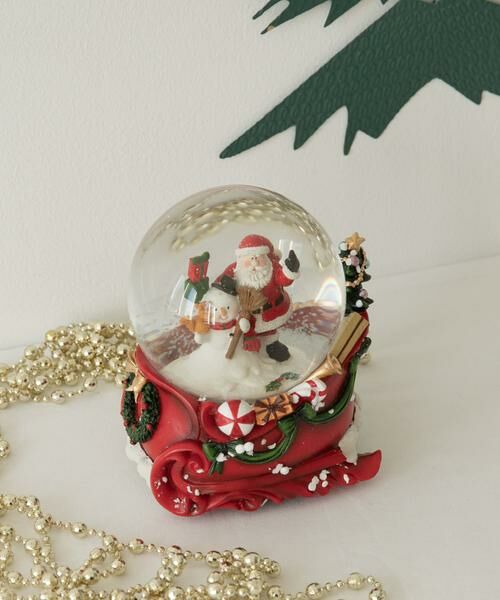 URBAN RESEARCH DOORS / アーバンリサーチ ドアーズ インテリア・インテリア雑貨 | 『WEB/一部店舗限定』Marks　スノードーム オルゴール (サンタ・スノーマン) | 詳細1