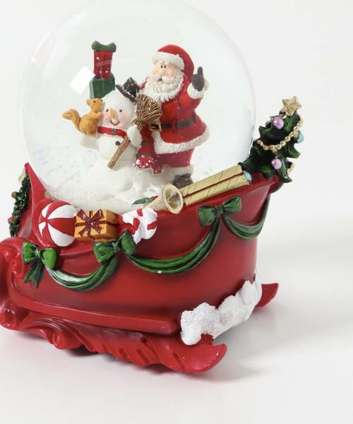 URBAN RESEARCH DOORS / アーバンリサーチ ドアーズ インテリア・インテリア雑貨 | 『WEB/一部店舗限定』Marks　スノードーム オルゴール (サンタ・スノーマン) | 詳細13