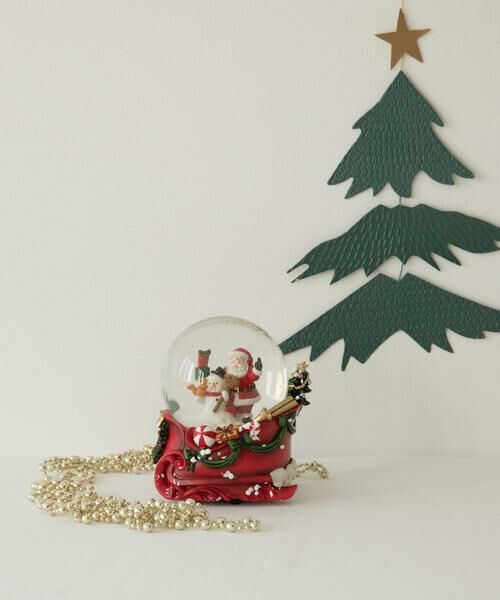 URBAN RESEARCH DOORS / アーバンリサーチ ドアーズ インテリア・インテリア雑貨 | 『WEB/一部店舗限定』Marks　スノードーム オルゴール (サンタ・スノーマン) | 詳細3