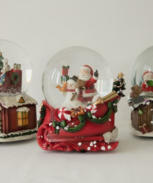 URBAN RESEARCH DOORS / アーバンリサーチ ドアーズ インテリア・インテリア雑貨 | 『WEB/一部店舗限定』Marks　スノードーム オルゴール (サンタ・スノーマン) | 詳細4