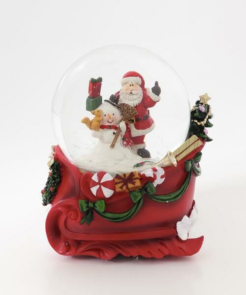 URBAN RESEARCH DOORS / アーバンリサーチ ドアーズ インテリア・インテリア雑貨 | 『WEB/一部店舗限定』Marks　スノードーム オルゴール (サンタ・スノーマン) | 詳細7