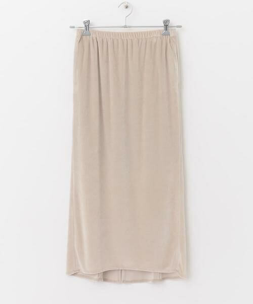 URBAN RESEARCH DOORS / アーバンリサーチ ドアーズ スカート | 『別注』Audrey and John Wad×DOORS　ベロアスカート | 詳細1