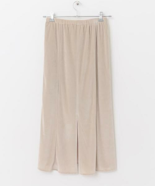 URBAN RESEARCH DOORS / アーバンリサーチ ドアーズ スカート | 『別注』Audrey and John Wad×DOORS　ベロアスカート | 詳細4