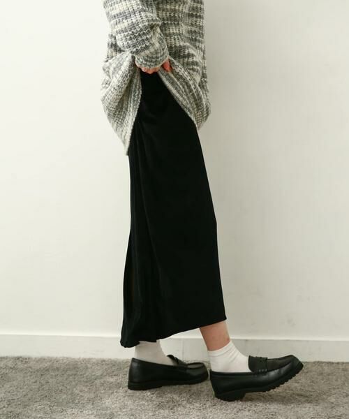 URBAN RESEARCH DOORS / アーバンリサーチ ドアーズ スカート | 『別注』Audrey and John Wad×DOORS　ベロアスカート | 詳細8
