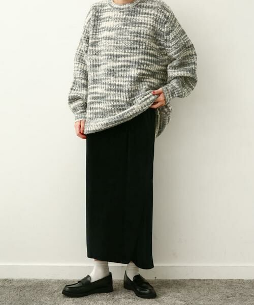 URBAN RESEARCH DOORS / アーバンリサーチ ドアーズ スカート | 『別注』Audrey and John Wad×DOORS　ベロアスカート | 詳細10
