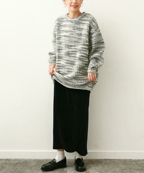 URBAN RESEARCH DOORS / アーバンリサーチ ドアーズ スカート | 『別注』Audrey and John Wad×DOORS　ベロアスカート | 詳細11